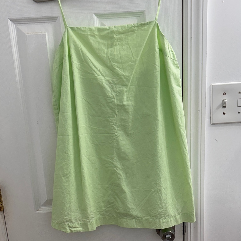 Light Green Spaghetti Strap Top